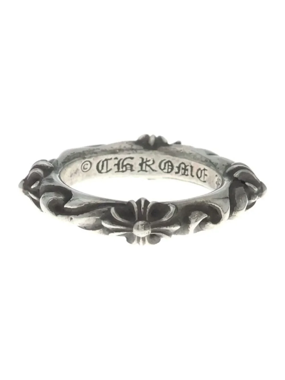 Chrome Hearts Sbt Band Ring Silver